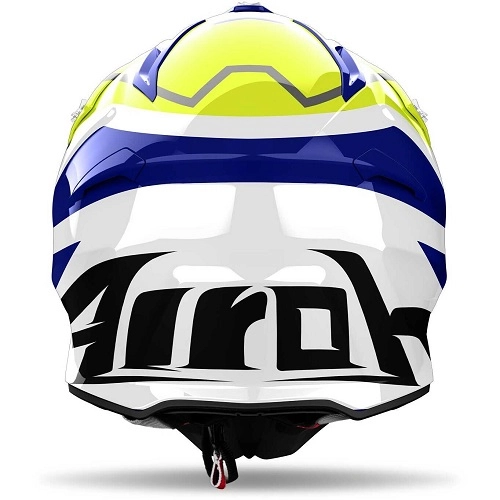 Шолом Airoh Aviator Ace 2 Ground White/Blue/Yellow