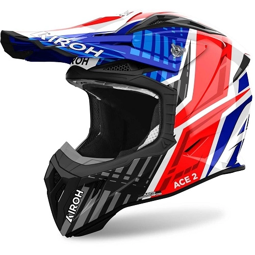 Шолом Airoh Aviator Ace 2 Proud Black/Blue/Red