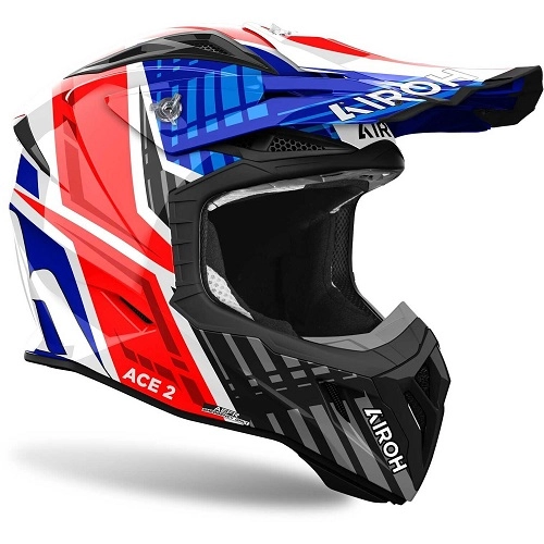 Шолом Airoh Aviator Ace 2 Proud Black/Blue/Red