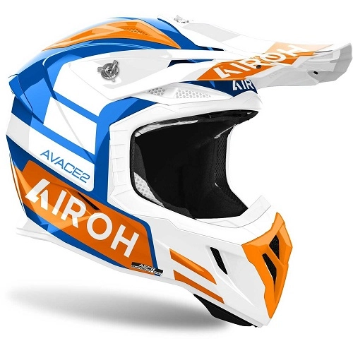 Шолом Airoh Aviator Ace 2 Sake White/Blue/Orange