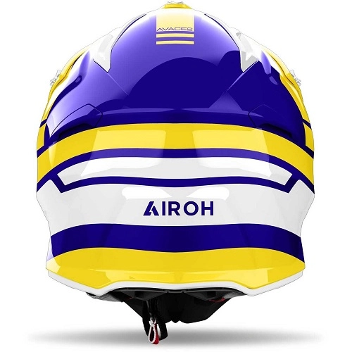 Шолом Airoh Aviator Ace 2 Sake White/Blue/Yellow