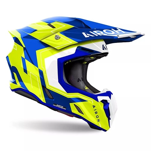 Шолом Airoh Twist 3 Dizzy White/Blue/Yellow