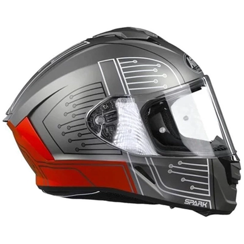 Шолом Airoh Spark Cyrcuit Red