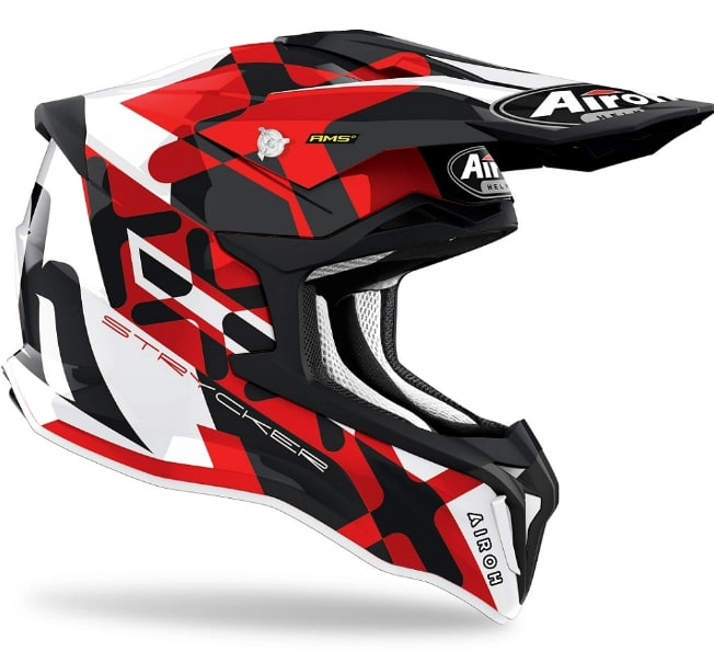 Шолом Airoh Strycker XXX Red