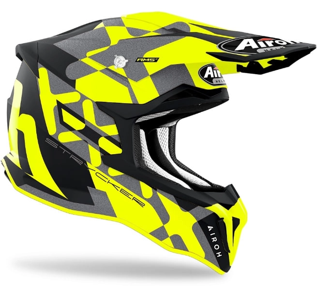 Шолом Airoh Strycker XXX Yellow Mat