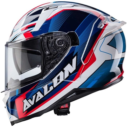 Шолом Caberg Avalon X Optic White/Blue/Red
