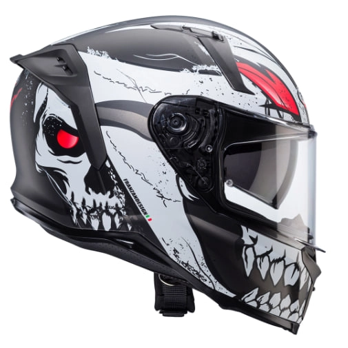 Шлем Caberg Avalon X Punk Grey/White/Red