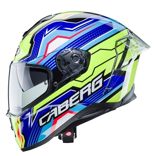 Шолом Caberg Drift Evo LB29 Black/Blue/Yellow