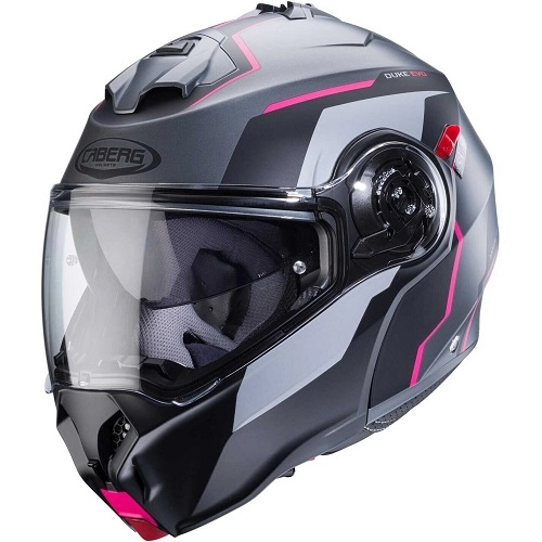 Шолом Caberg Duke EVO Move Grey/Black/Pink
