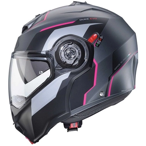 Шолом Caberg Duke EVO Move Grey/Black/Pink