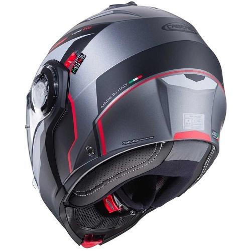 Шолом Caberg Duke EVO Move Grey/Black/Red