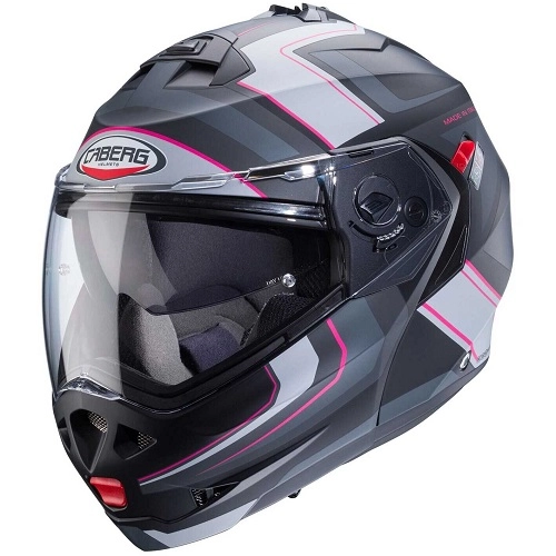 Шолом Caberg Duke X Black/Grey/Pink