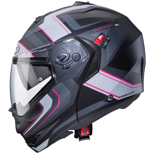 Шолом Caberg Duke X Black/Grey/Pink