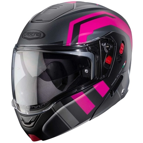 Шлем Caberg Horus X Road Black/Pink