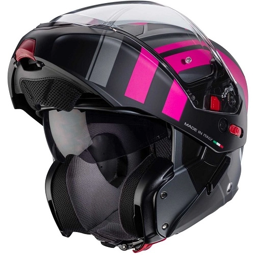 Шлем Caberg Horus X Road Black/Pink
