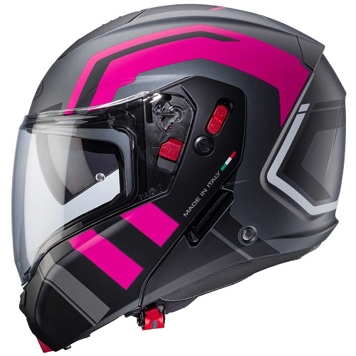 Шлем Caberg Horus X Road Black/Pink