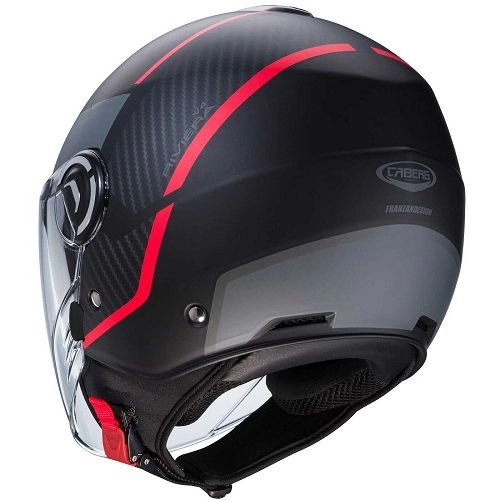 Шолом Caberg Riviera V4X Geo Black/Red/Grey