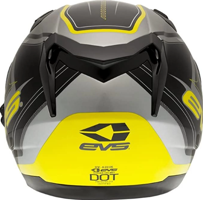 Шолом EVS Cypher Street Maverick Black/Yellow