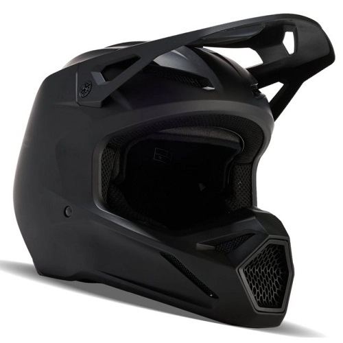 Шолом FOX V1 Solid New Black Matt