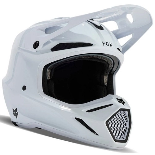 Шолом FOX V3 RS Carbon White