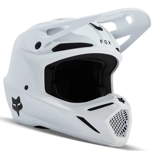 Шолом FOX V3 Solid White Matt