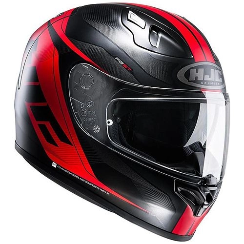 Шолом HJC C70 Boltas MC1SF Black/Red