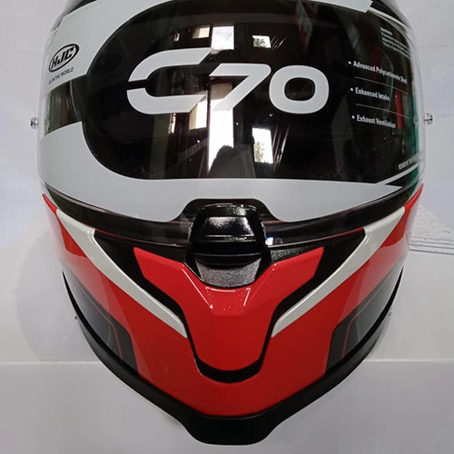 Шолом HJC C70 Koro MC1 Black/Red