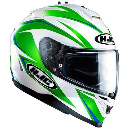 Шолом HJC IS17 Osiris MC4 White/Green