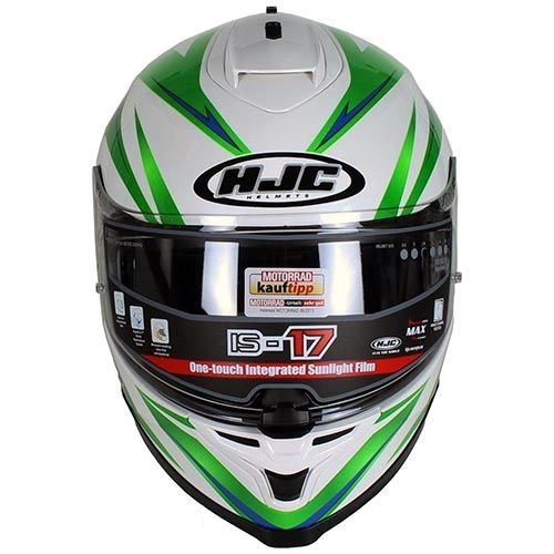 Шолом HJC IS17 Osiris MC4 White/Green