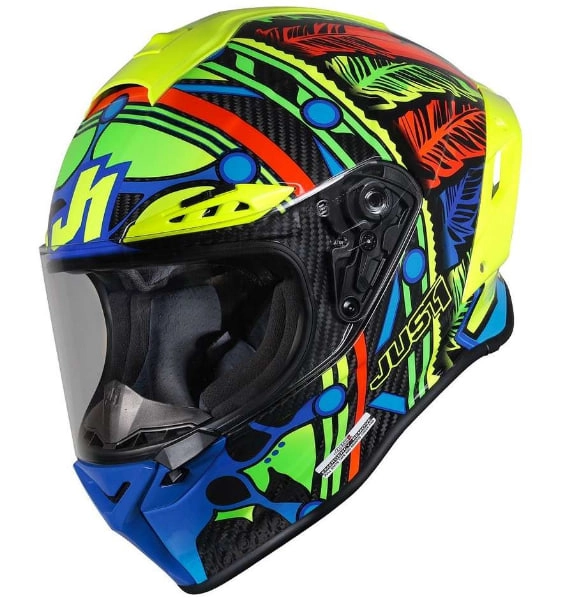 Шлем Just1 J-GPR Tribe Yellow/Blue/Black