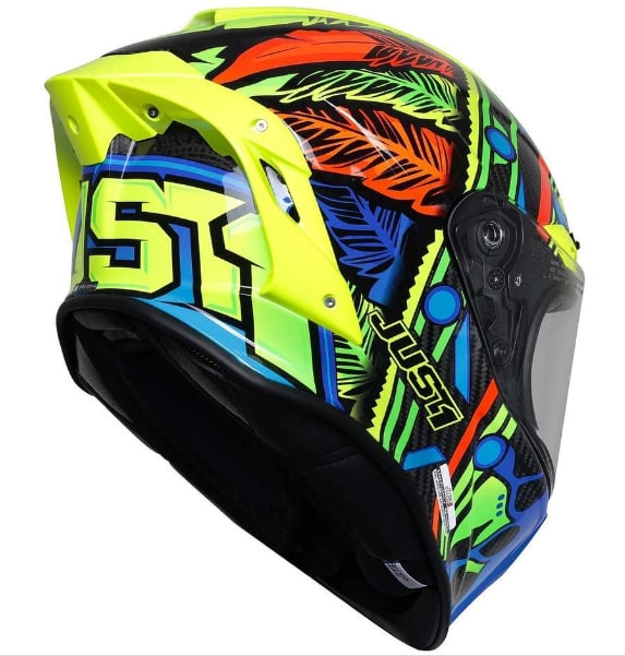 Шлем Just1 J-GPR Tribe Yellow/Blue/Black