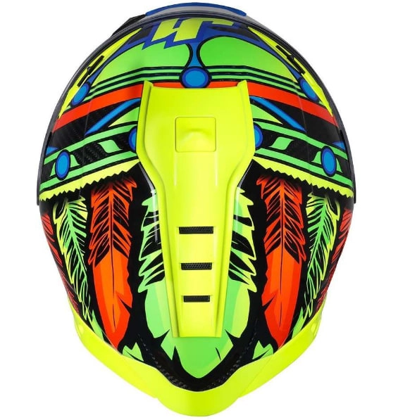 Шлем Just1 J-GPR Tribe Yellow/Blue/Black