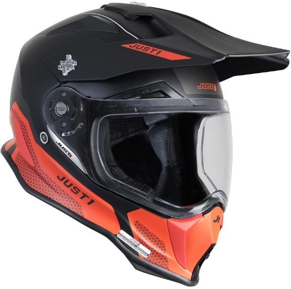 Шолом Just1 J14-F Elite Red/Black