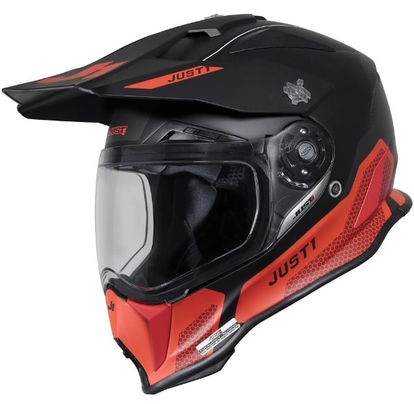 Шолом Just1 J14-F Elite Red/Black