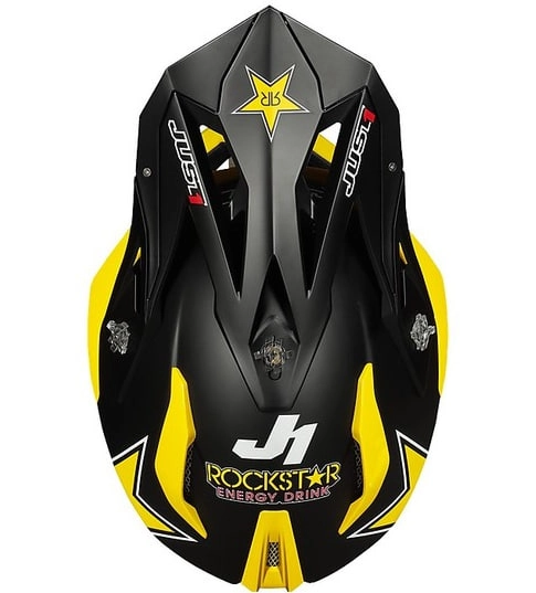 Шолом Just1 J18 Rockstar Yellow/Black