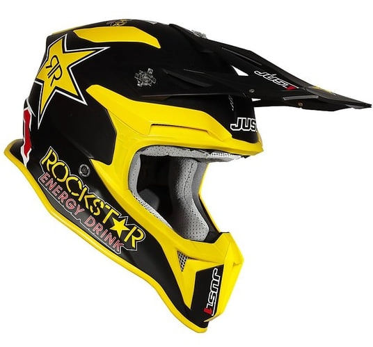 Шолом Just1 J18 Rockstar Yellow/Black
