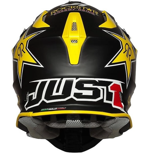 Шолом Just1 J18 Rockstar Yellow/Black
