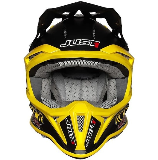 Шолом Just1 J18 Rockstar Yellow/Black