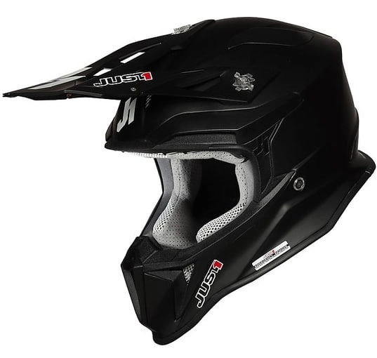 Шолом Just1 J18 Solid Black Matt