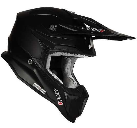 Шолом Just1 J18 Solid Black Matt