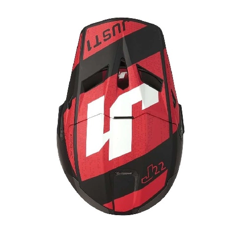 Шолом Just1 J22 Adrenaline Red/Carbon