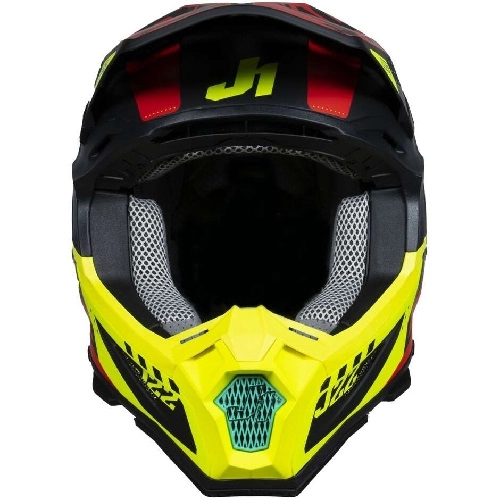 Шолом Just1 J22-F Falcon Red/Yellow/Black