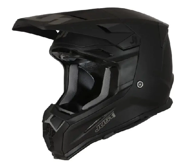 Шолом Just1 J22-F Solid Black Mat