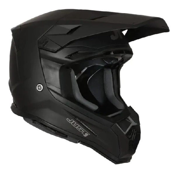 Шолом Just1 J22-F Solid Black Mat