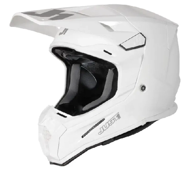 Шолом Just1 J22-F Solid White Gloss