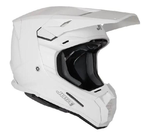 Шолом Just1 J22-F Solid White Gloss