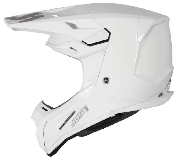 Шолом Just1 J22-F Solid White Gloss
