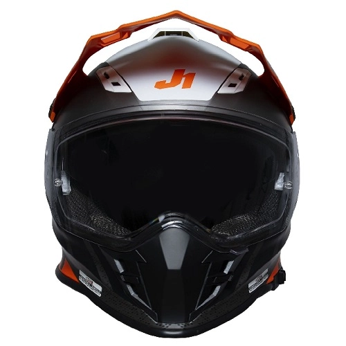 Шолом Just1 J34 Pro Outerspace Orange/Black