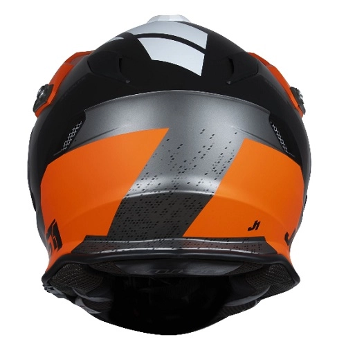Шолом Just1 J34 Pro Outerspace Orange/Black