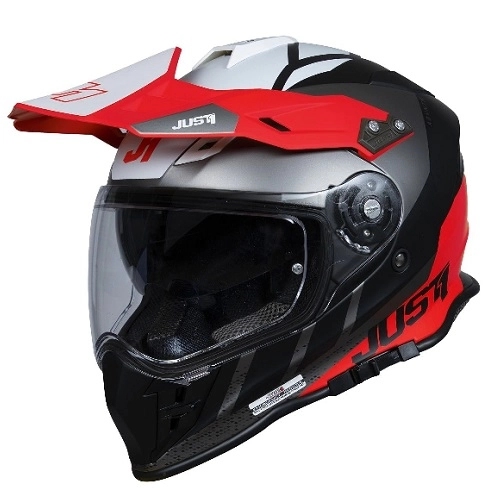 Шолом Just1 J34 Pro Outerspace Red/Black